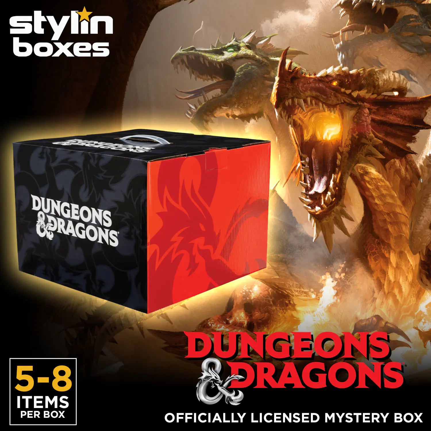 Dungeons Dragons V6 Mystery Box Front