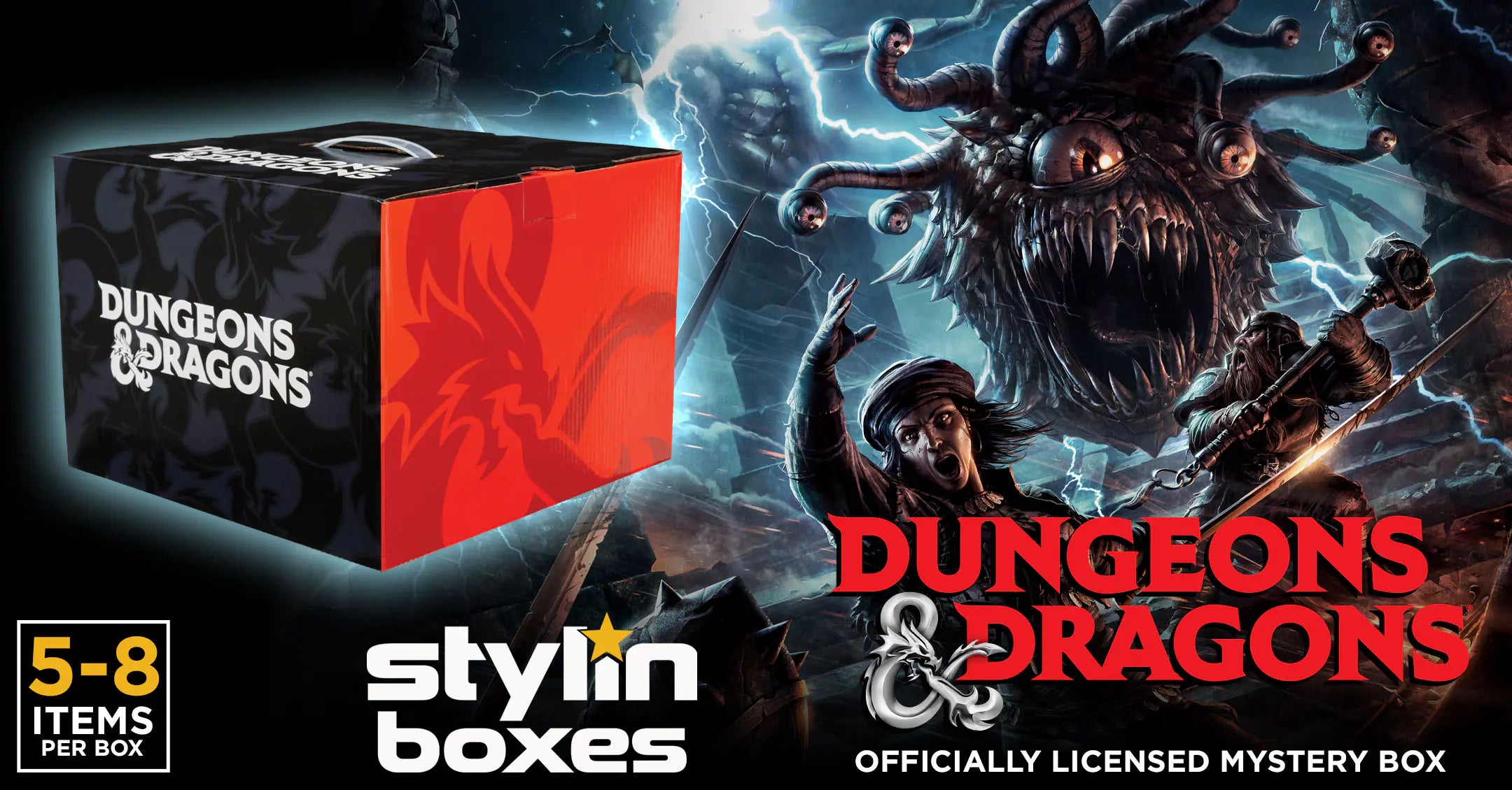 Dungeons Dragons V6 Mystery Box Wide