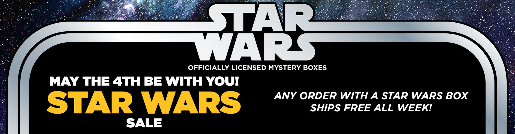 Star Wars Mystery Box May The 4th Sale