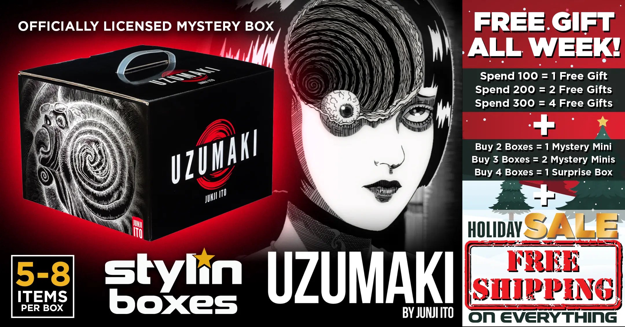 Stylin Boxes Uzumaki Holiday Drop 2