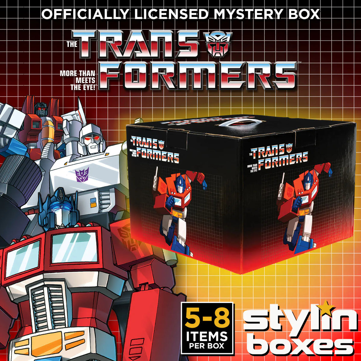 Transformers Mystery Box V5 Front