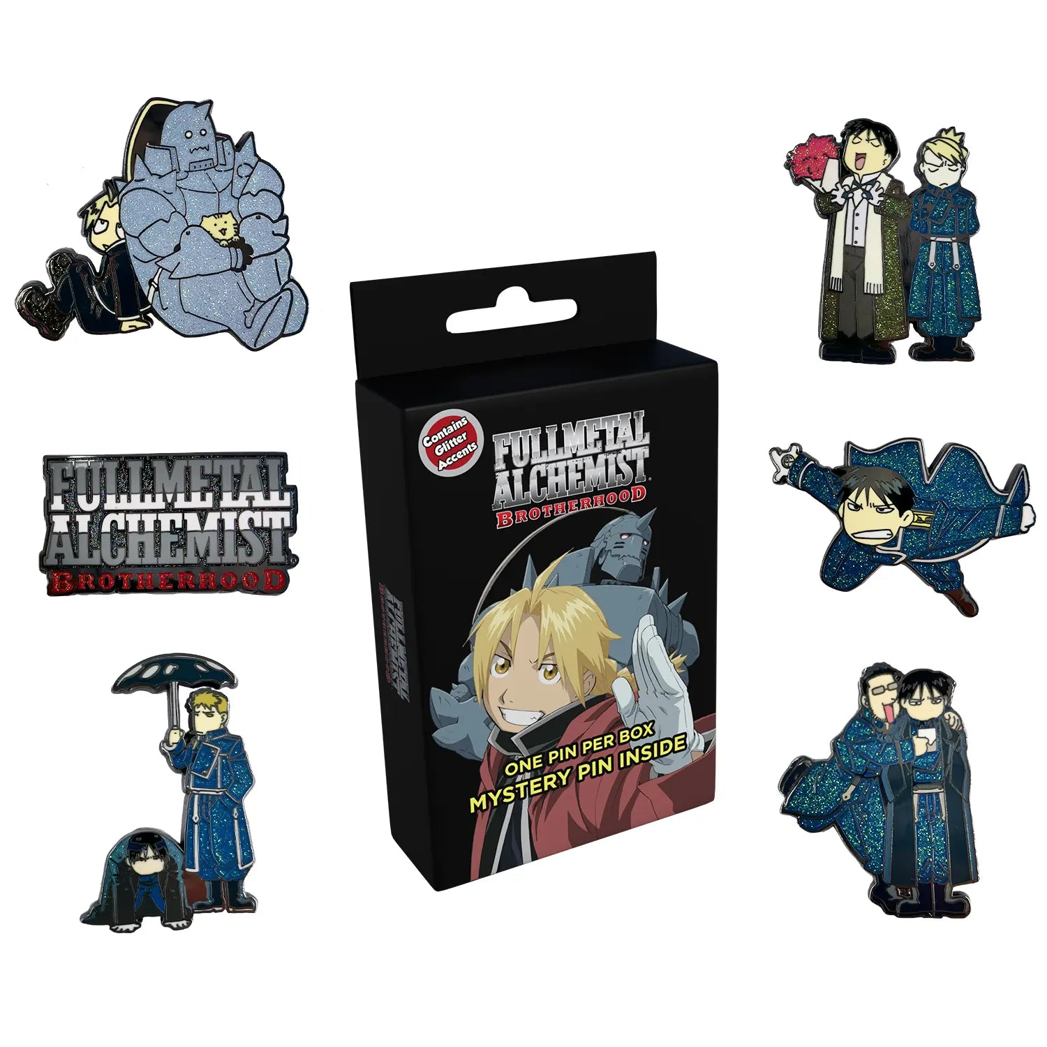 Full Metal Alchemist Pin Blind Box